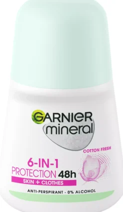 Garnier Invisible BlackWhiteColours 48hr Roll-on 50 ml