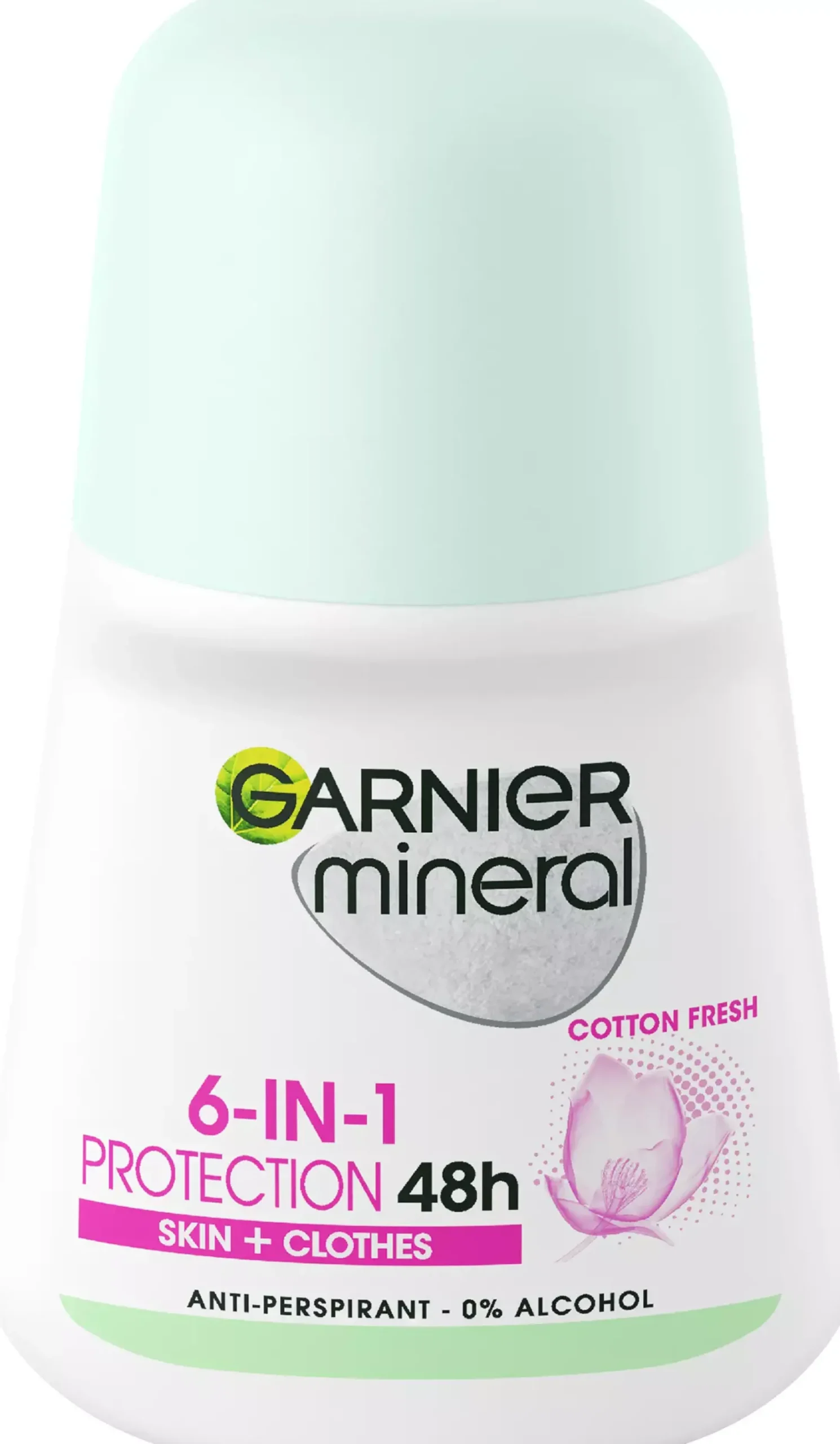 Garnier Invisible BlackWhiteColours 48hr Roll-on 50 ml