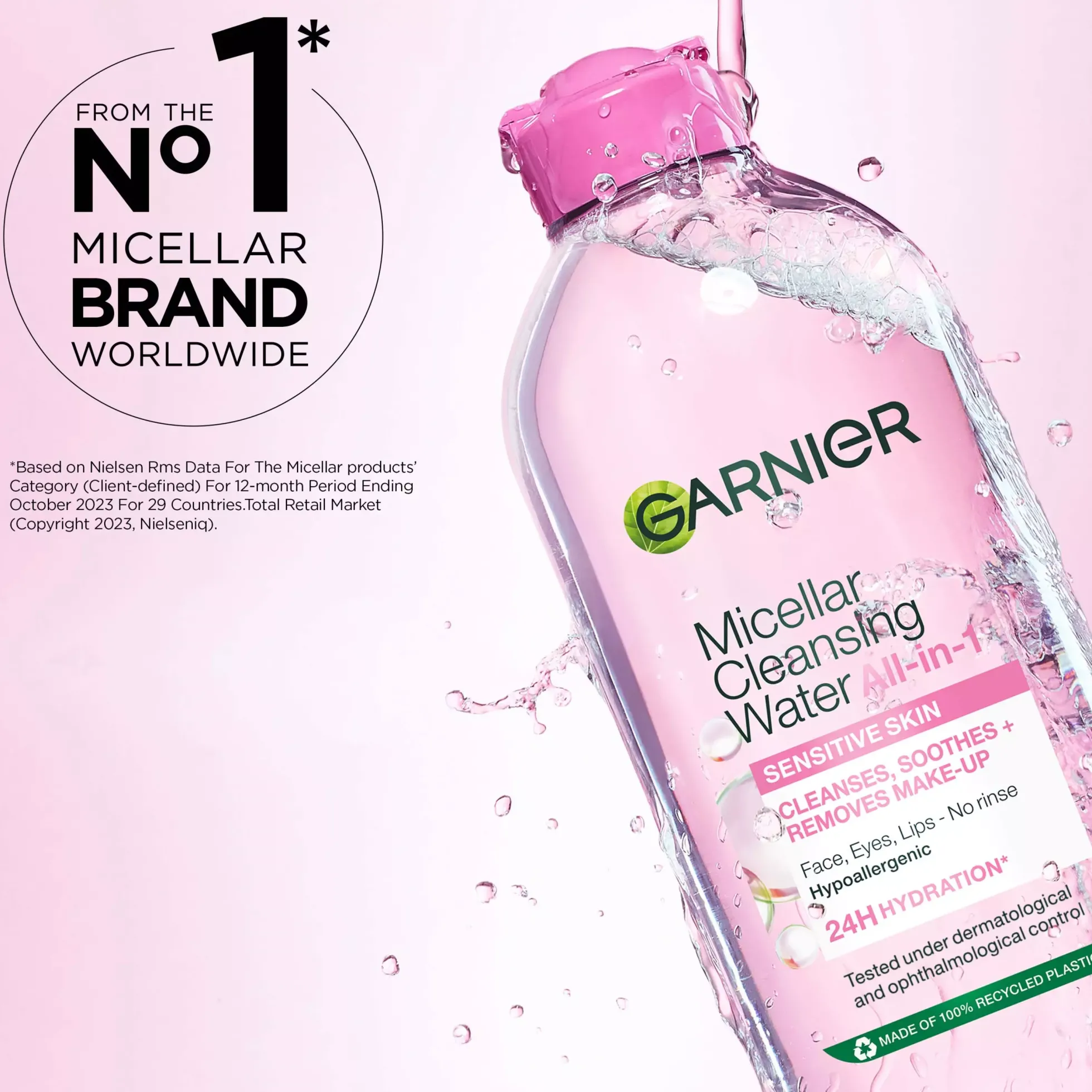 Garnier Micellar Cleansing Water All-In-1 for Normal & Sensitive Skin 700 ml