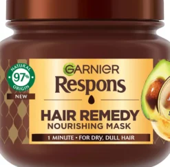 GarnierRespons Avocado Oil & Shea Butter Hair Remedy Mask 340 ml
