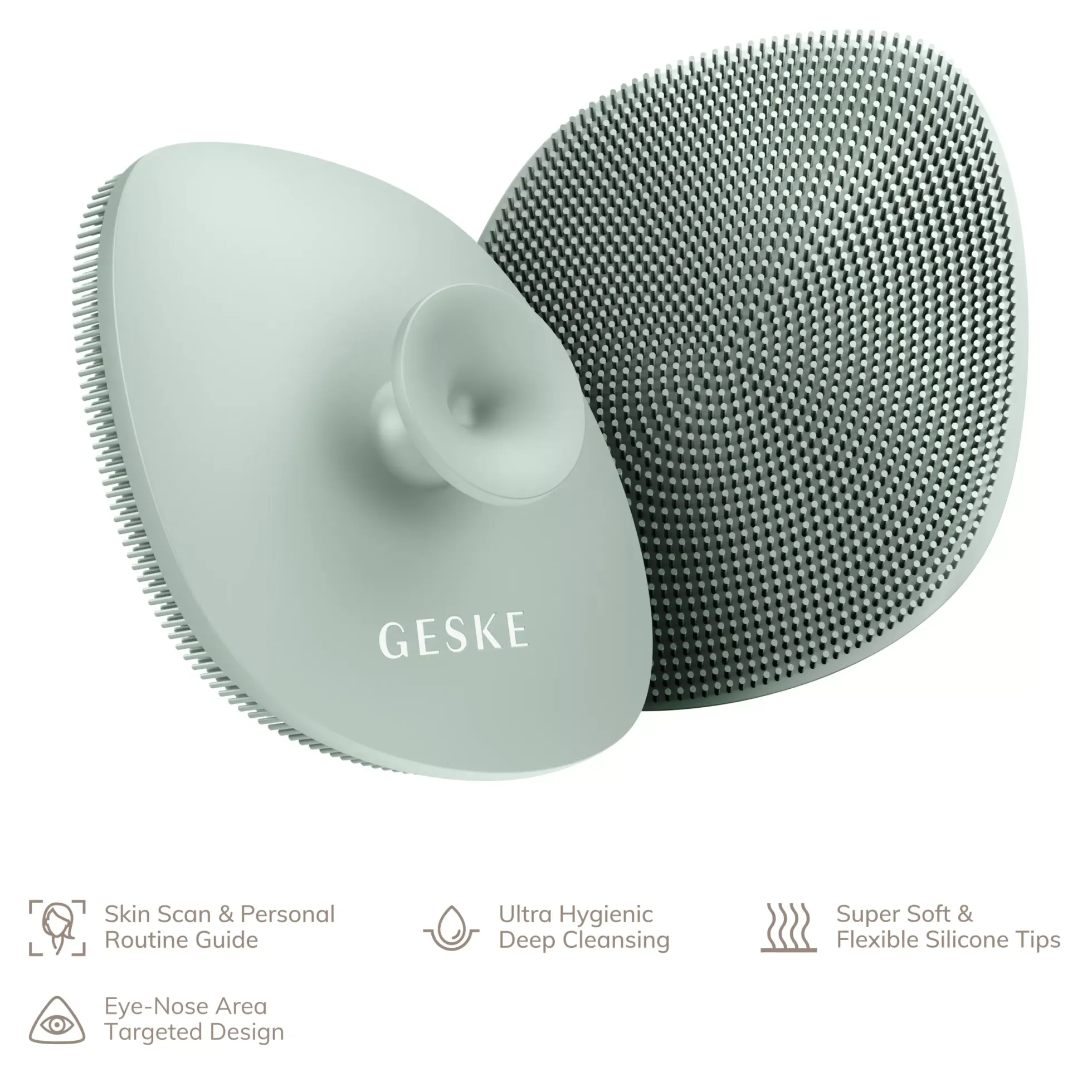 Geske4 in 1 Facial Brush Green