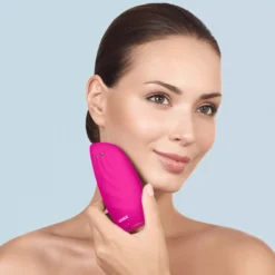 Geske8 in 1 Sonic Thermo Facial Brush & Face-Lifter Magnenta