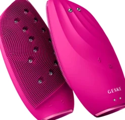 Geske8 in 1 Sonic Thermo Facial Brush & Face-Lifter Magnenta