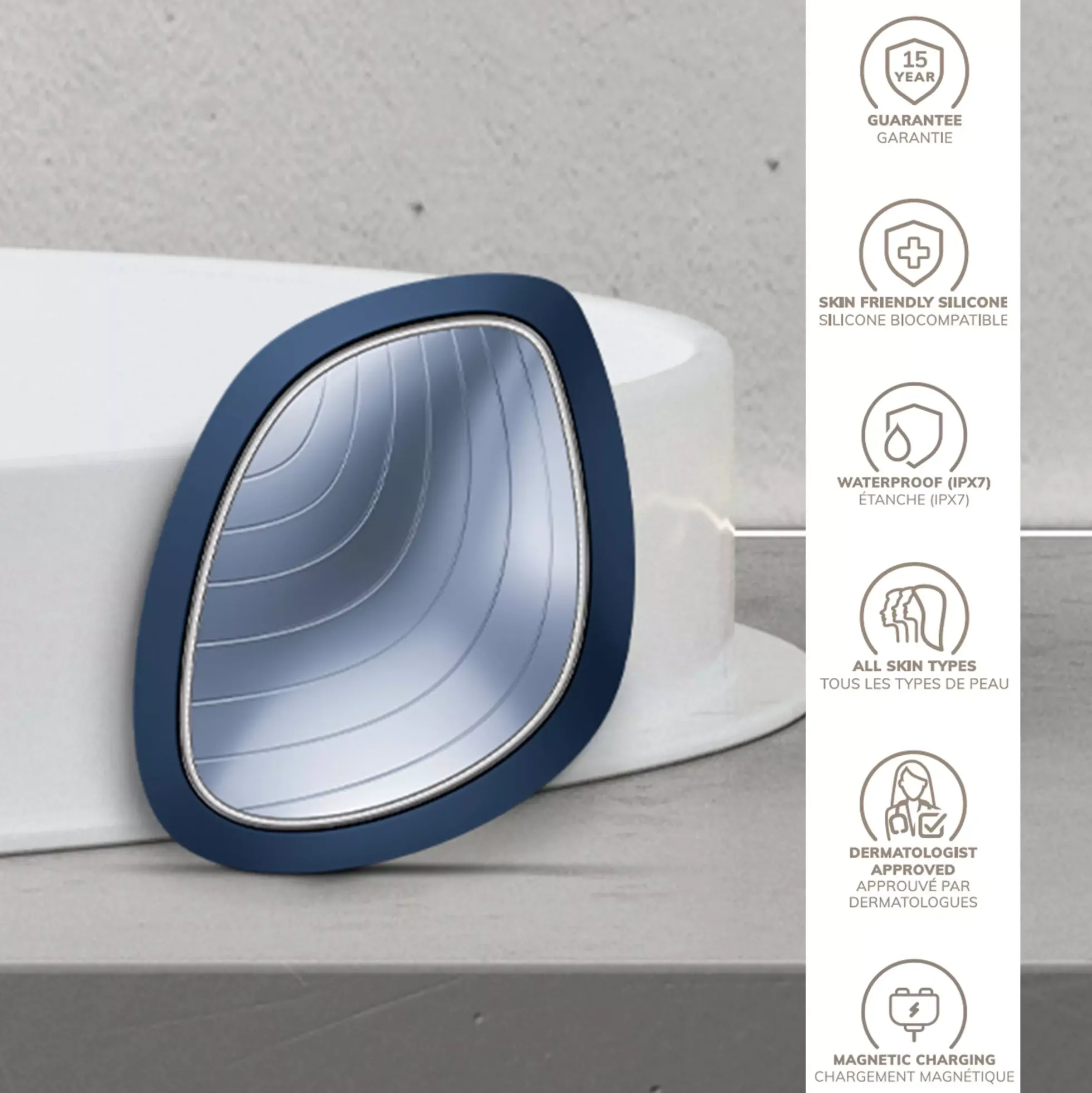 Geske9 in 1 Sonic Warm & Cool Mask Midnight