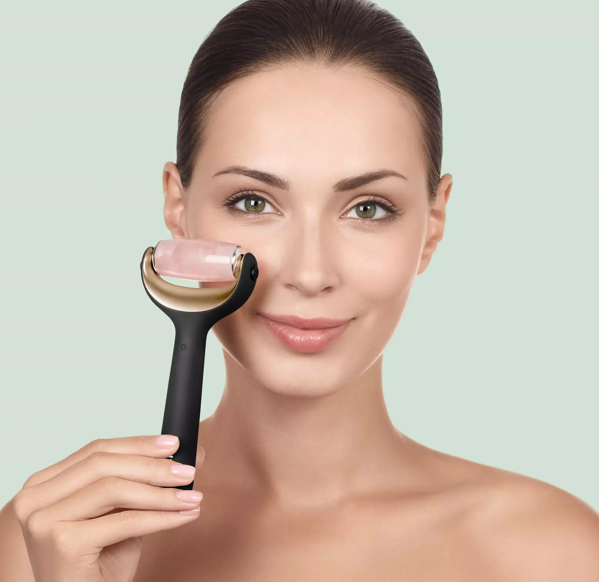 Geske MicroNeedle Face & Body Roller | 9 in 1 Gray