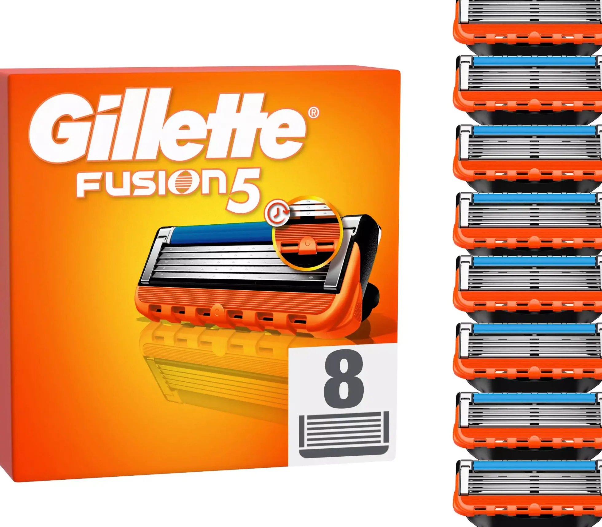 Gillette Fusion5 Razor blades for men 8 st
