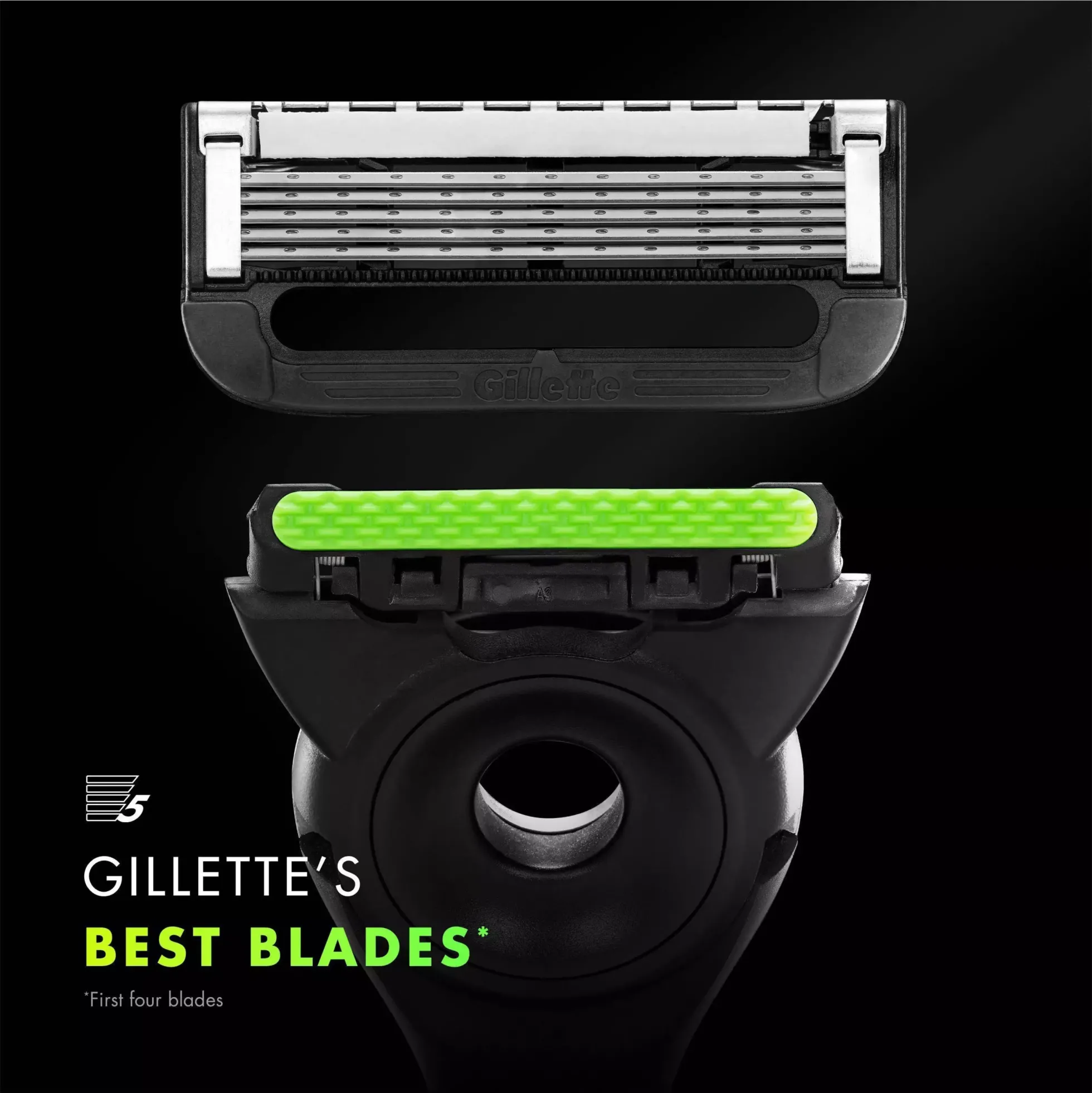 Gillette Labs Razor Blades 4 st