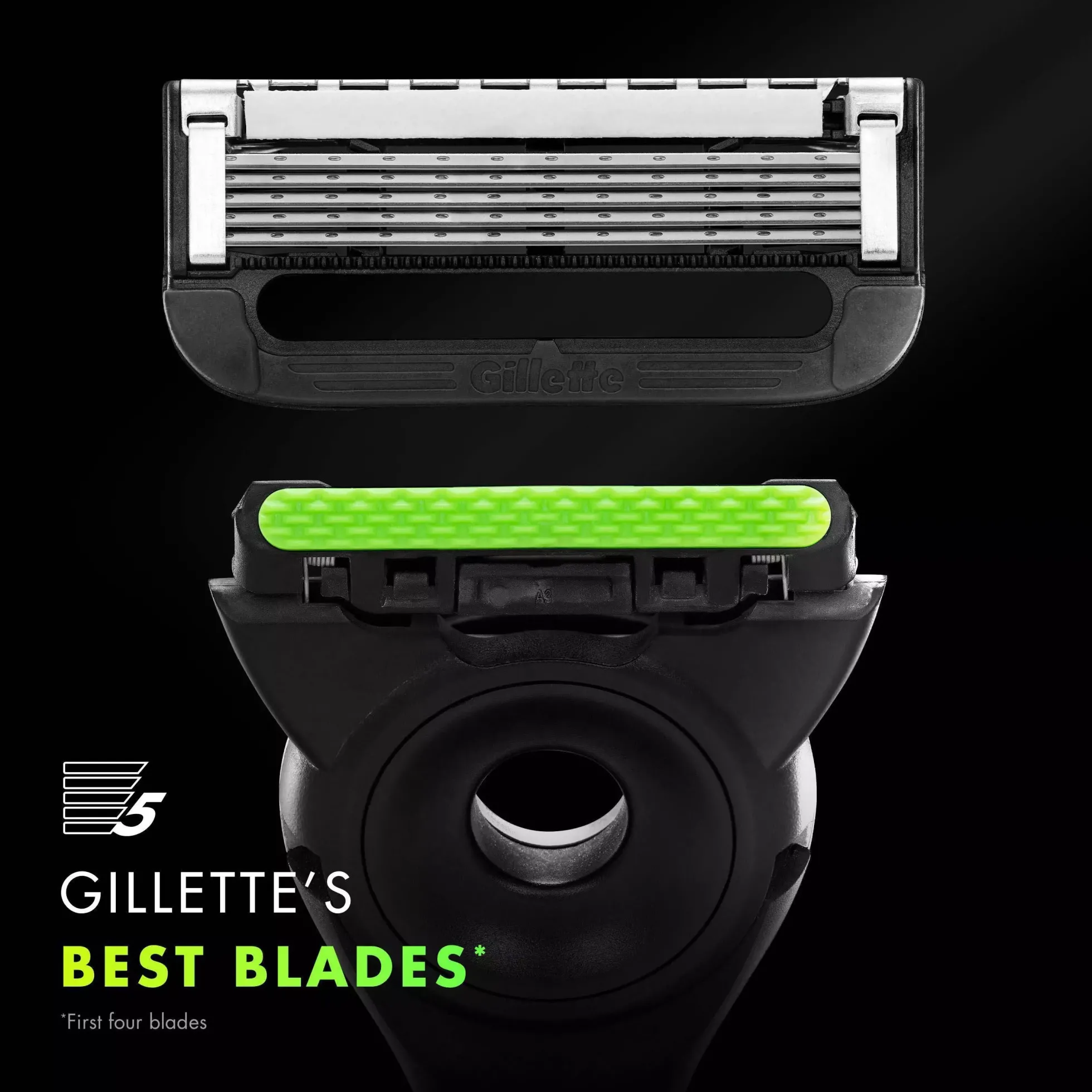 Gillette Labs Razor With Exfoliating Bar & Stand