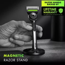 Gillette Labs Razor With Exfoliating Bar & Stand