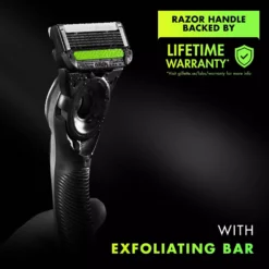 Gillette Labs Razor With Exfoliating Bar & Stand
