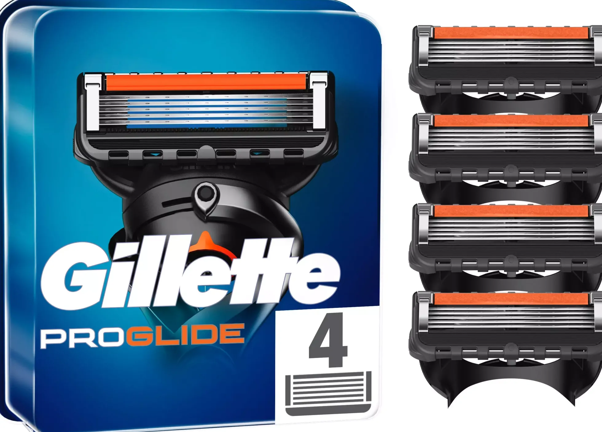 GilletteProGlide Men's Razor Blade Refills 4 st