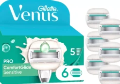 Gillette Venus Pro ComfortGlide Sensitive Razor Blades 9 st