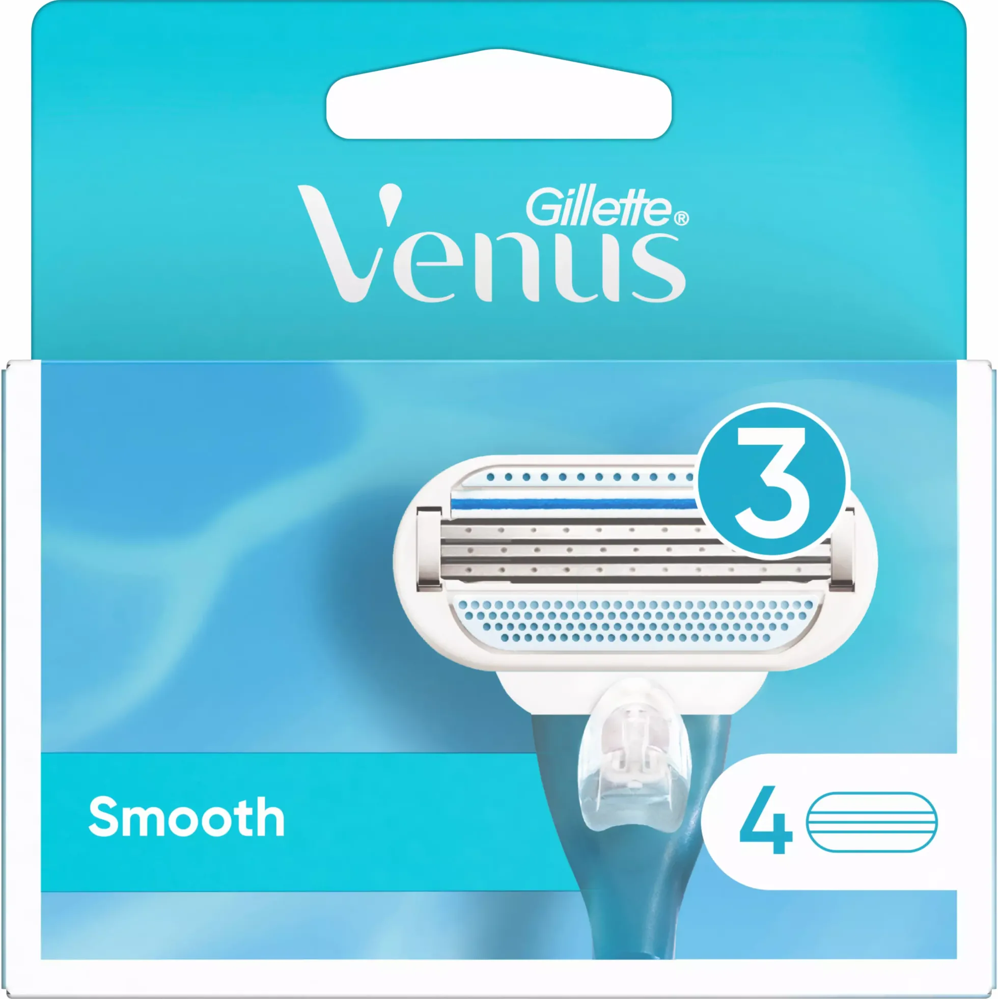 Gillette Venus Smooth Razor blades 4-pack 4 st