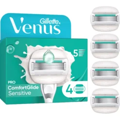 Gillette Venus Venus Comfortglide Sensitive 4 Razor Blade Refills 4 st
