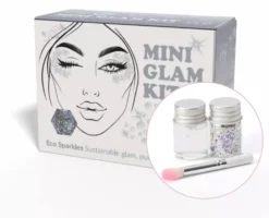 Glitter Eco Lovers Silver Holo Mini Glam Kit