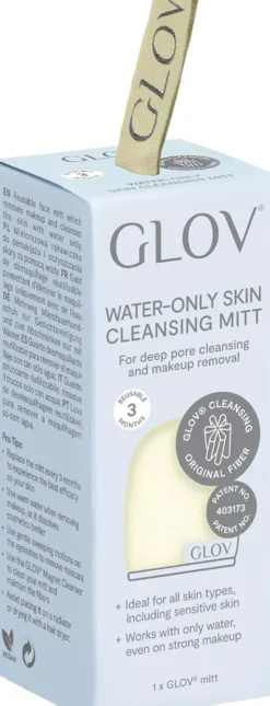 GLOVIconic Mitt Makeup Remover And Cleansing Mitt Ivory