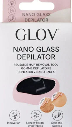 GLOV Nano Glass Depilator Black