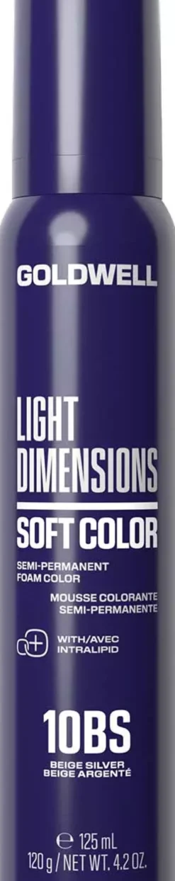 GoldwellLight Dimensions Soft Color Semi-Permanent Foam 10BS Beige Silver