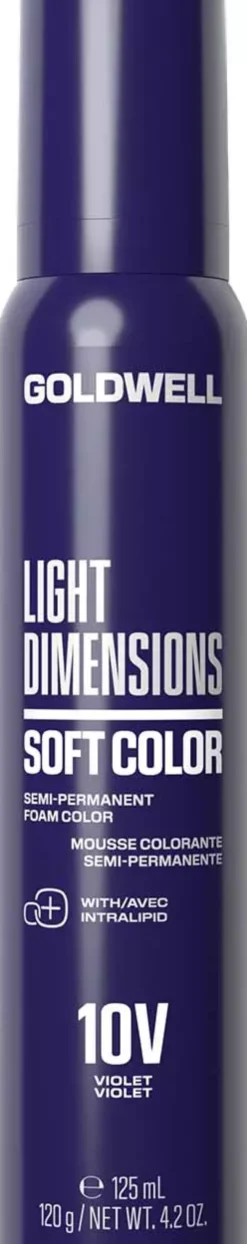 GoldwellLight Dimensions Soft Color Semi-Permanent Foam 10V Violet