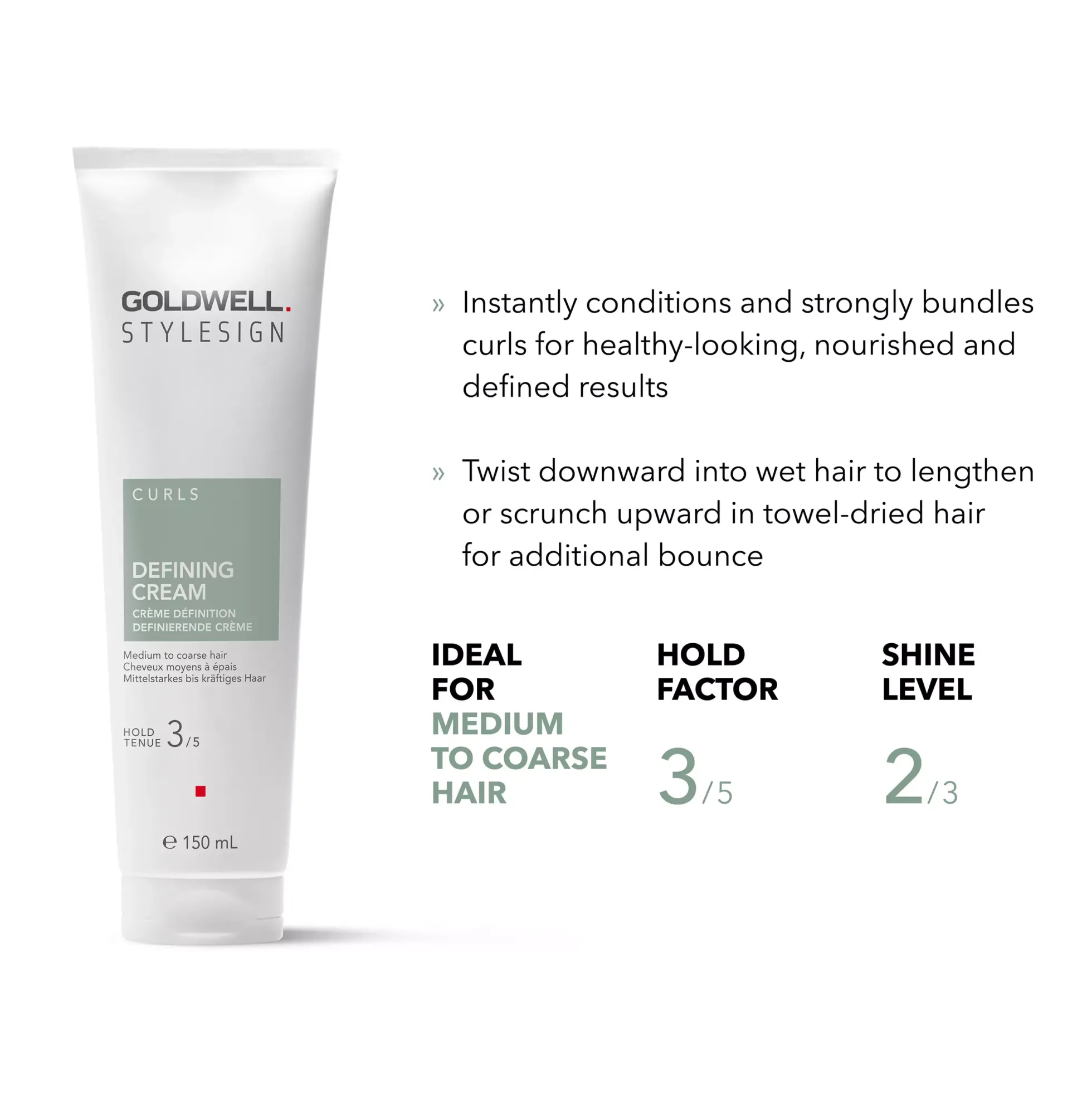 GoldwellStyleSign Curls Defining Cream 150 ml