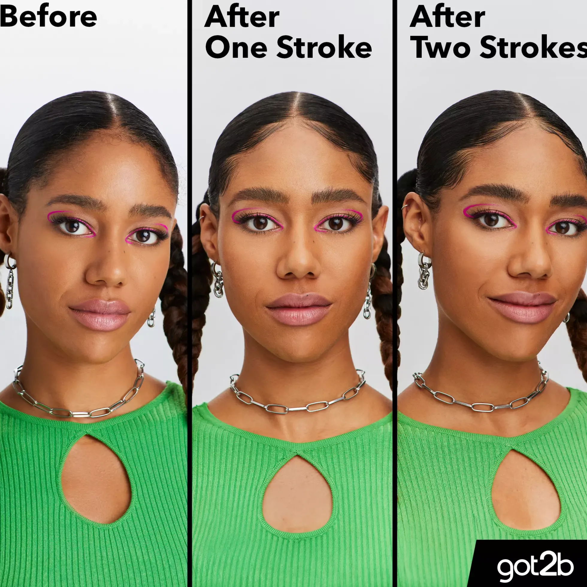 got2b Glued 4 Brows & Edges Tinted Black