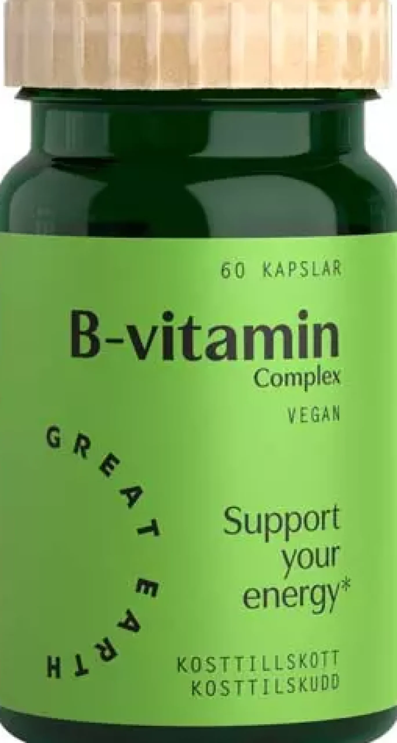 Great Earth B-vitamin Complex 60 st