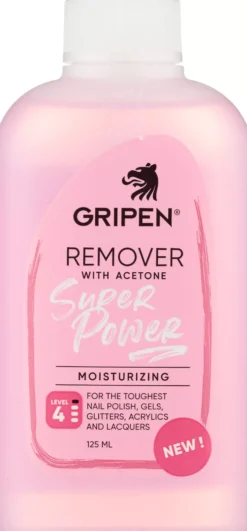 Gripen Remover With Acetone Super Power 125 ml