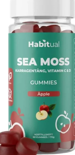 Habitual Sea Moss Äpple Gummies 60 st