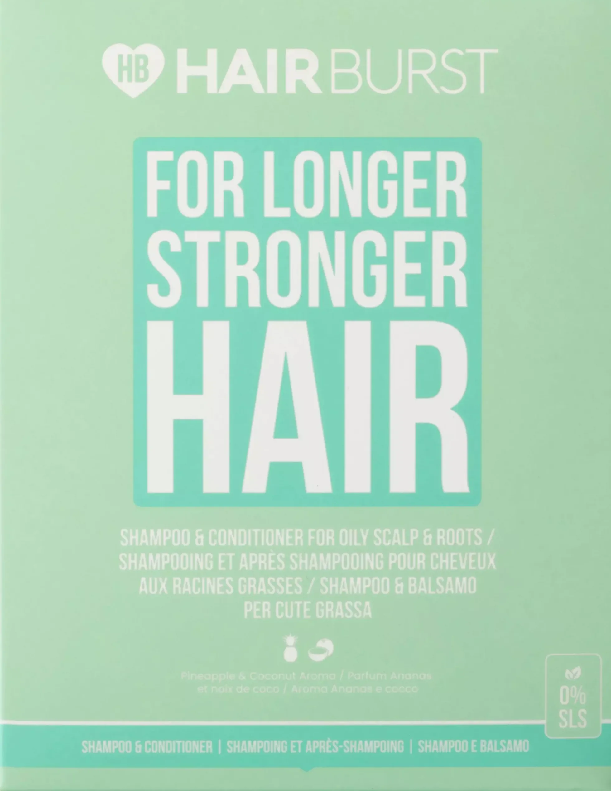 Hairburst Shampoo & Conditioner for Oily Roots and Scalp