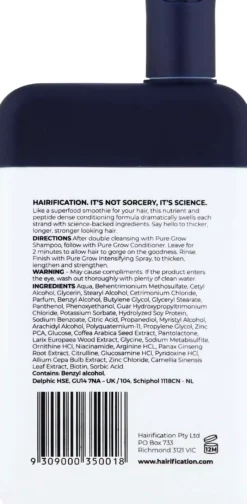 HairificationPure Grow Conditioner 300 ml