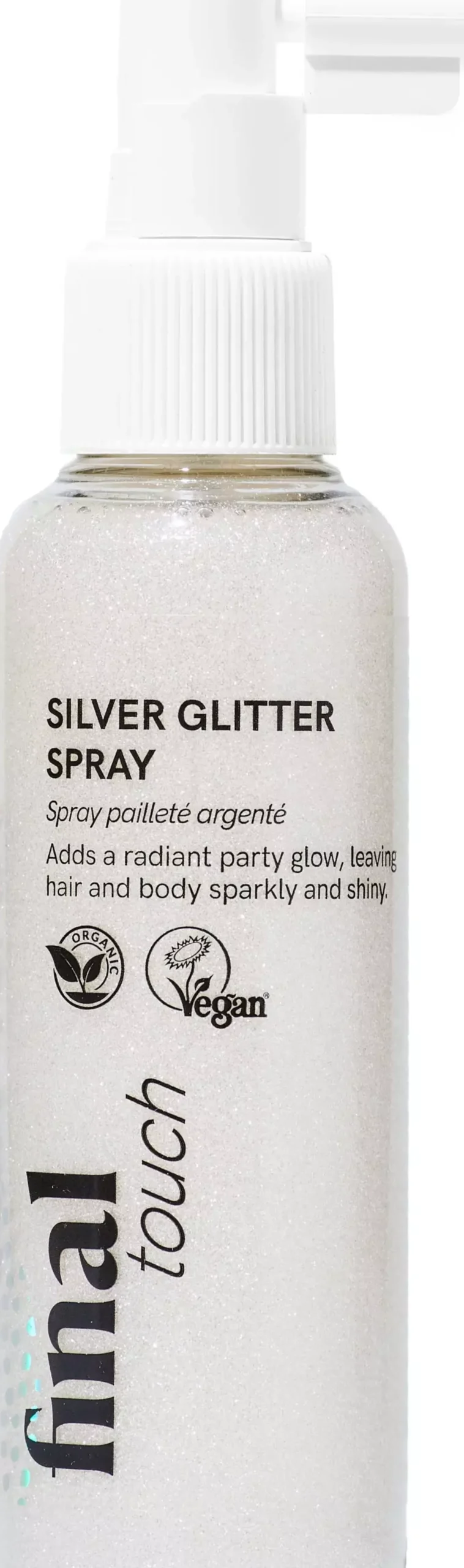 HairlustFinal Touch Silver Glitter Spray