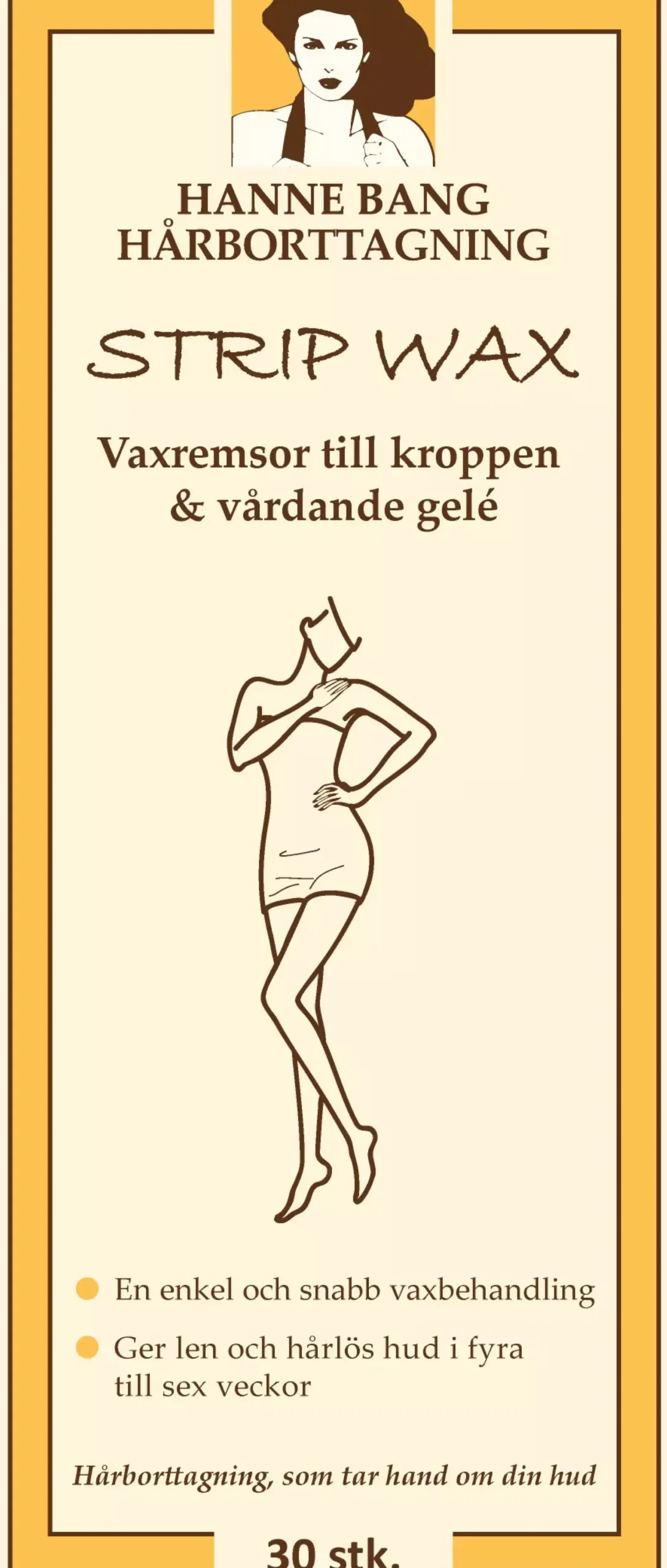 Hanne Bang Hårborttagning Strip Wax