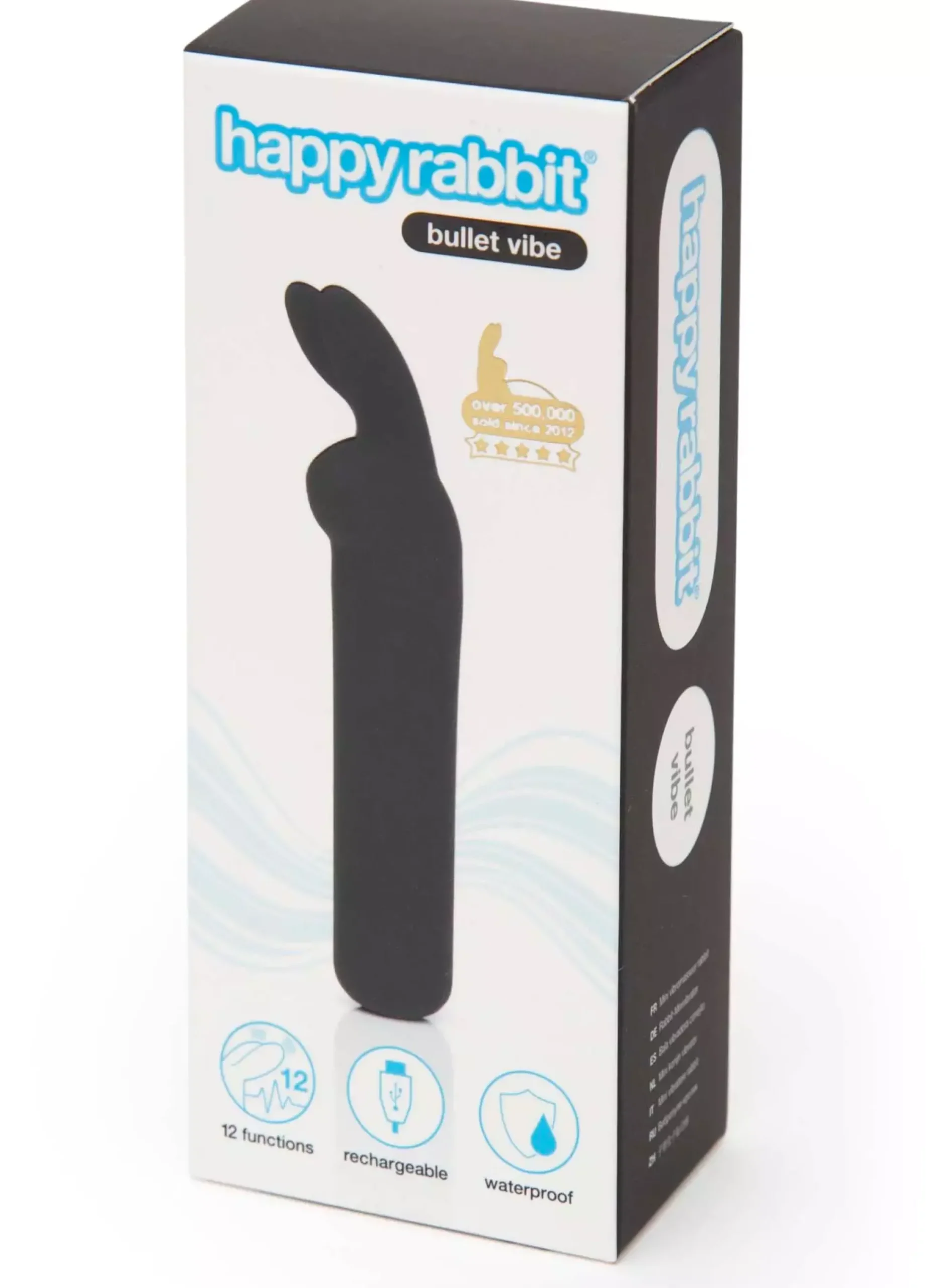 Happy Rabbit Bullet Vibrator Black