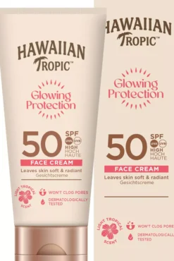 Hawaiian Tropic Glowing Protection Face Lotion SPF50 50 ml
