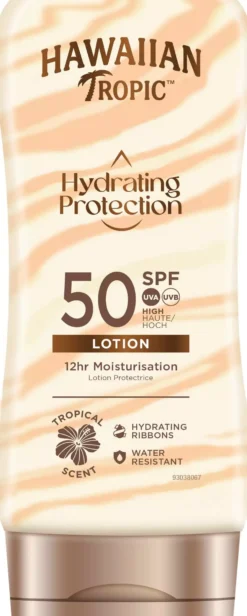 Hawaiian Tropic Hydrating Protection Lotion SPF50 180 ml