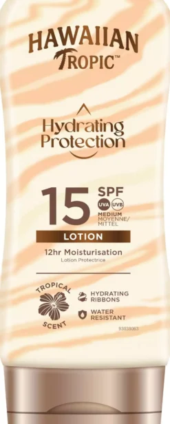 Hawaiian Tropic Hydrating Protection Lotion SPF15 180 ml