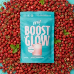 Heey! Boost & Glow Creatine + Coll-egan® Wild Strawberries 300 g