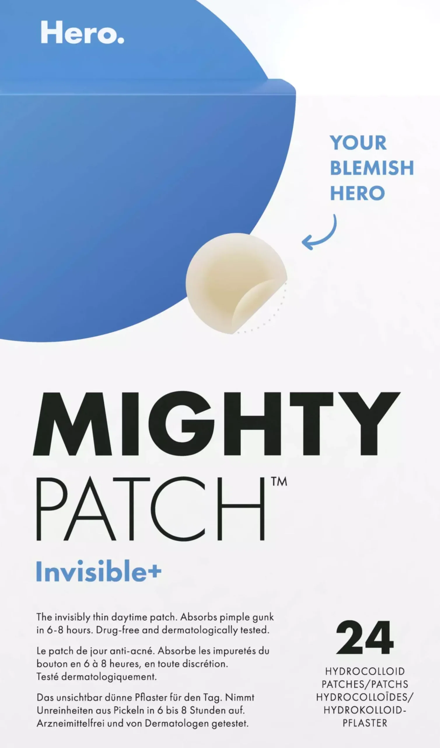 Hero Mighty Patch Invisible+