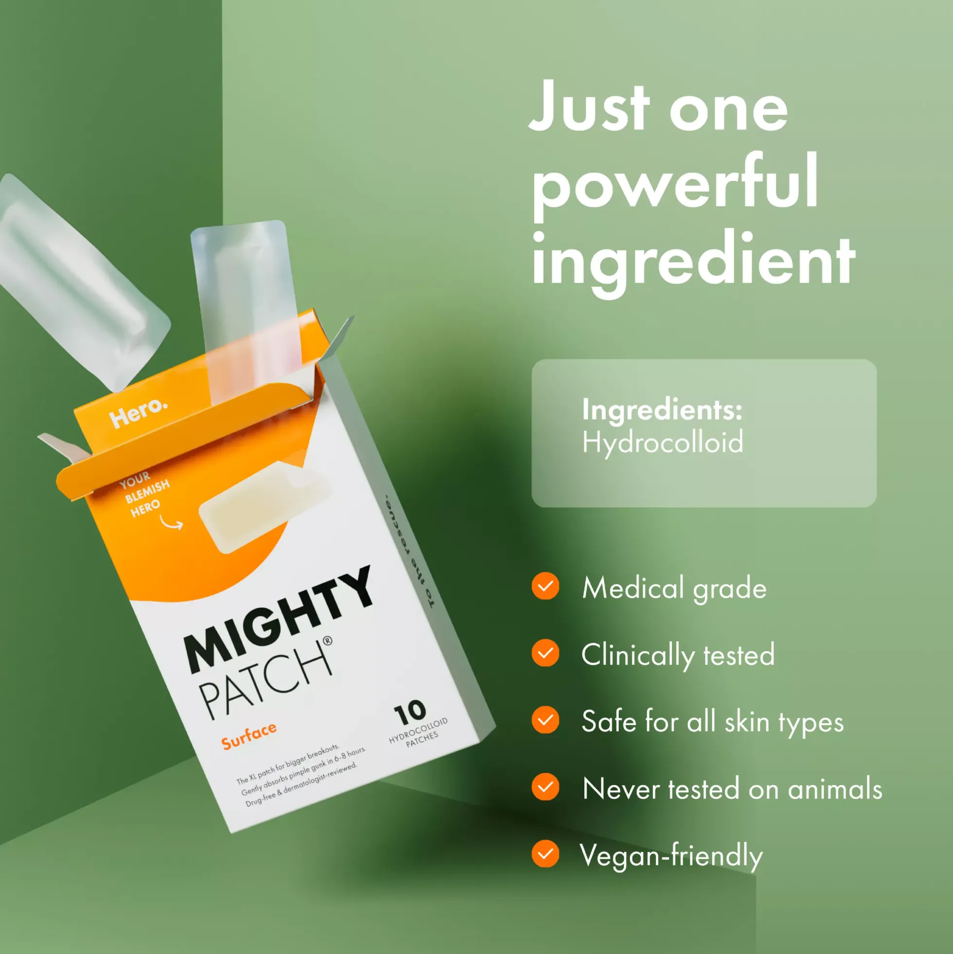 Hero Mighty Patch Surface 10 pcs
