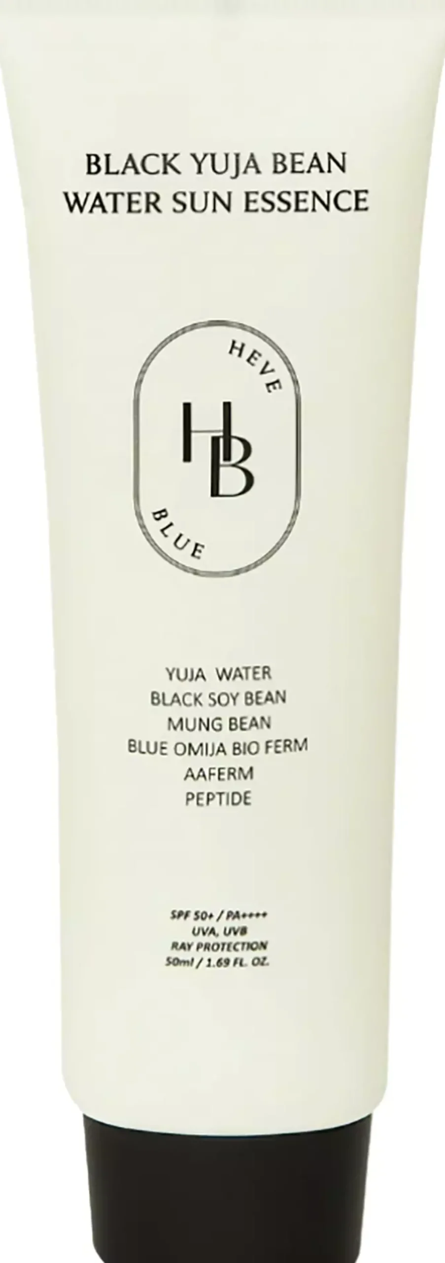 Heveblue Black Yuja Bean Water Sun Essence 50 ml