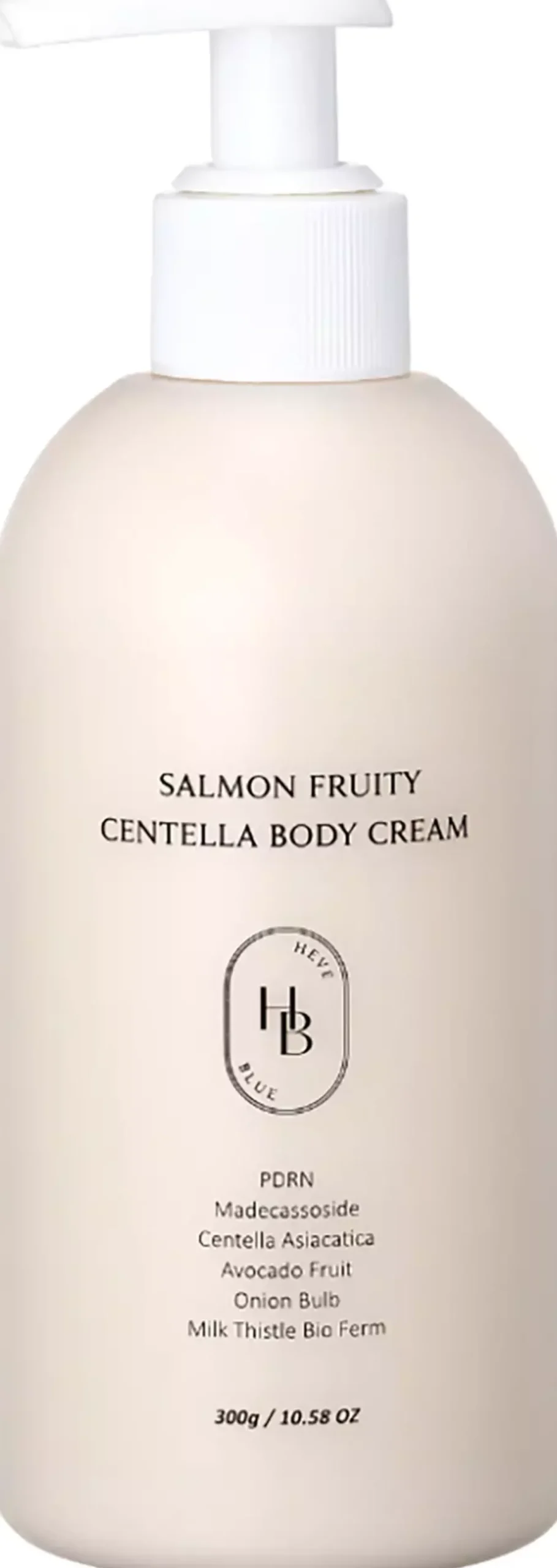 Heveblue Salmon Fruity Centella Body Cream 300 ml