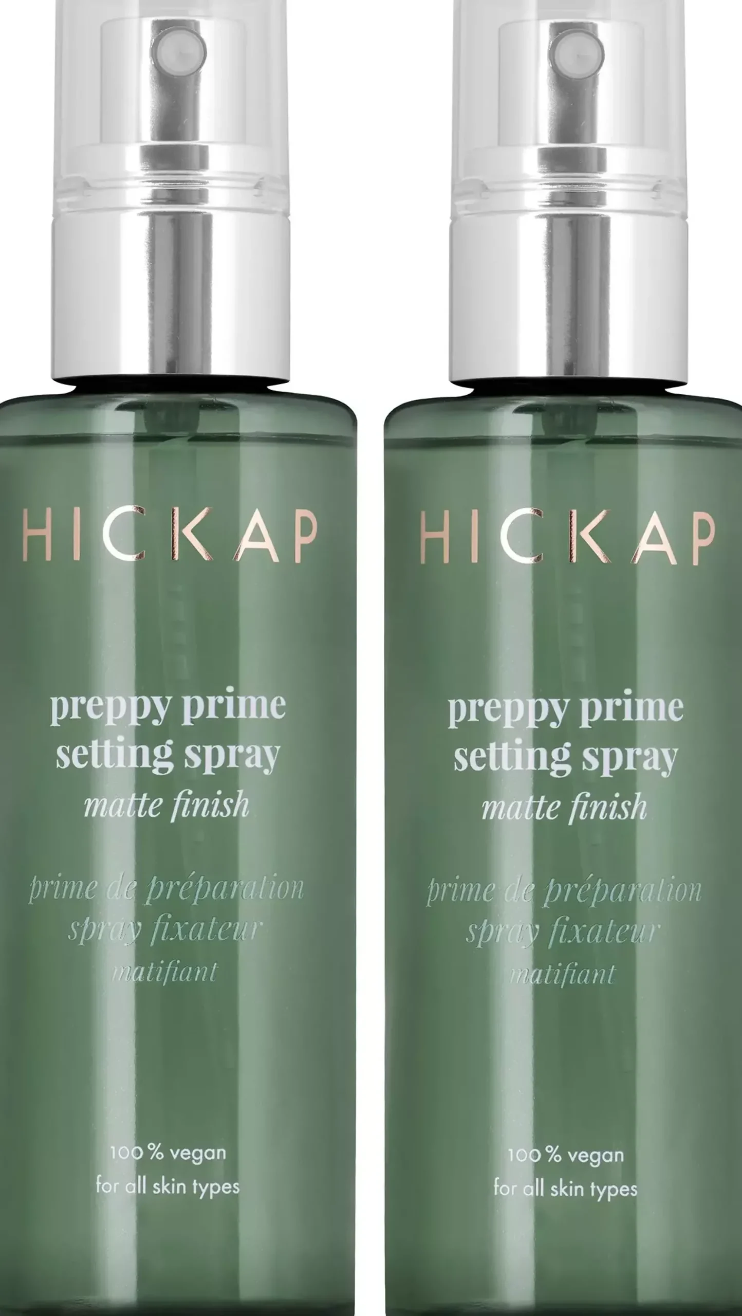 HICKAP Preppy Prime Setting Spray Matte Finish Duo 2x100 ml