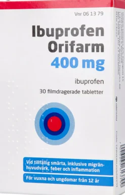 Ibuprofen Orifarm 400mg 30 st