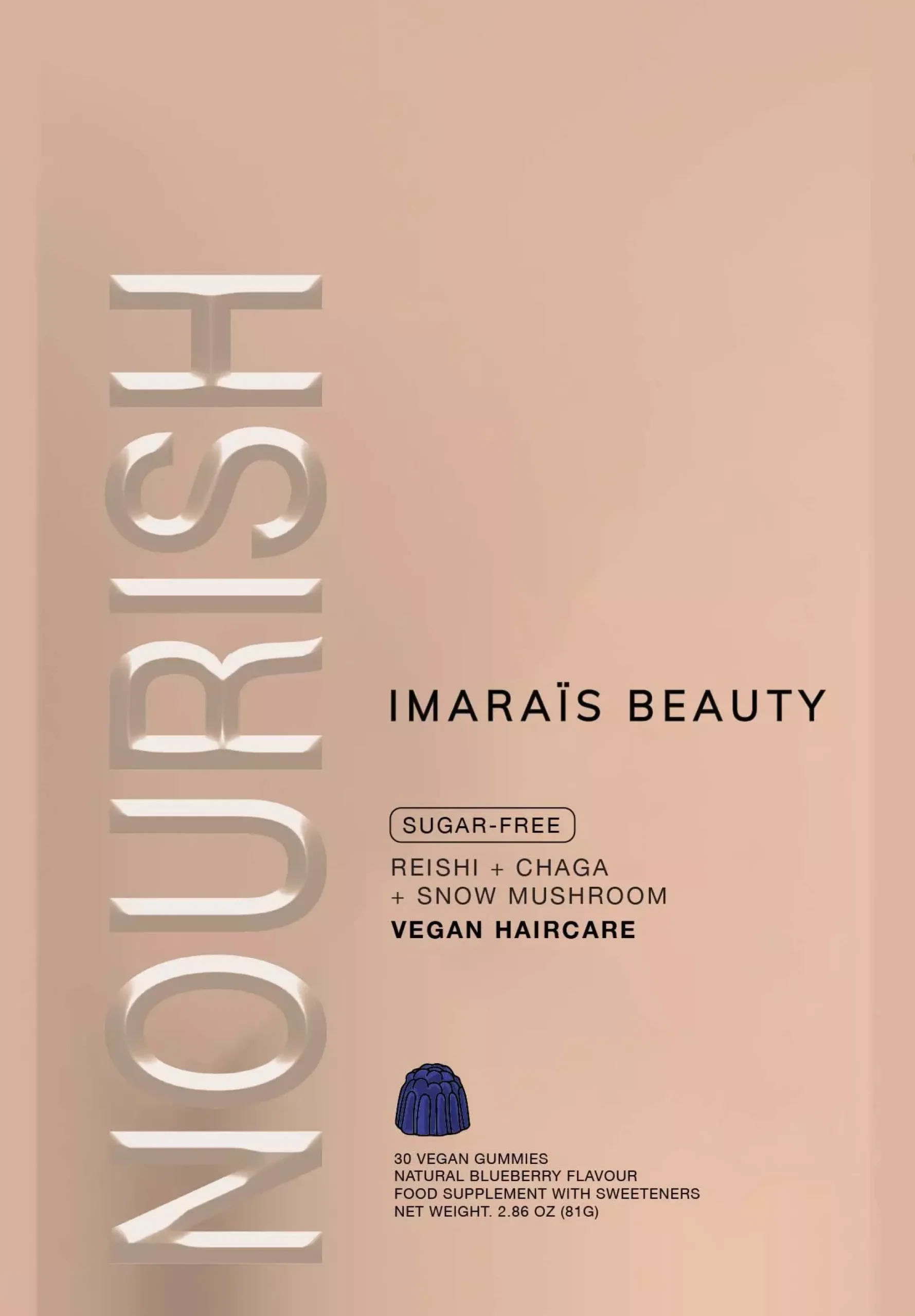 Imaraïs Beauty Nourish Haircare Gummies 30-pack