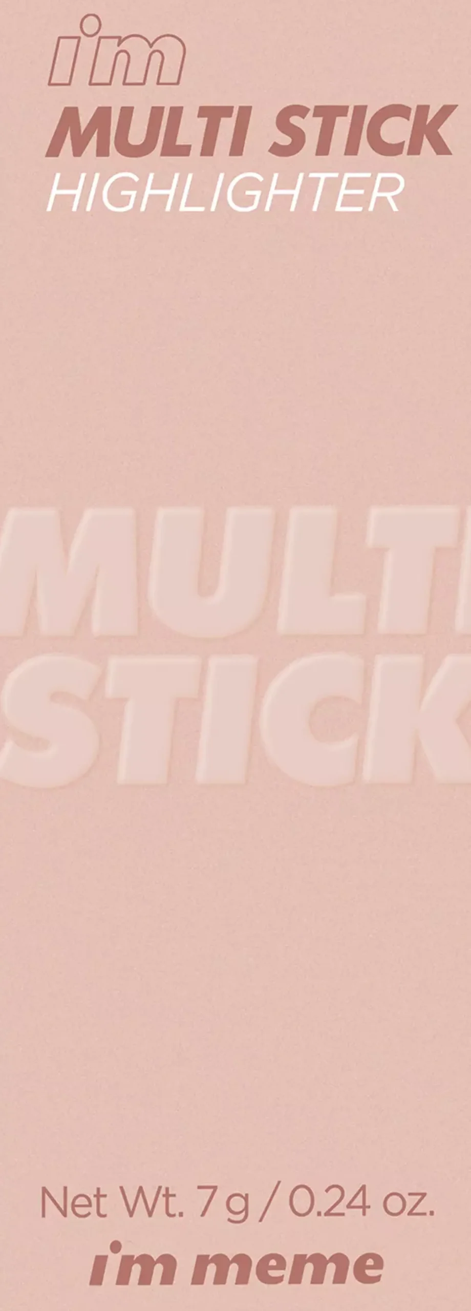 I'm Meme I´m Multi Stick Highlighter 001 Champagne Gold