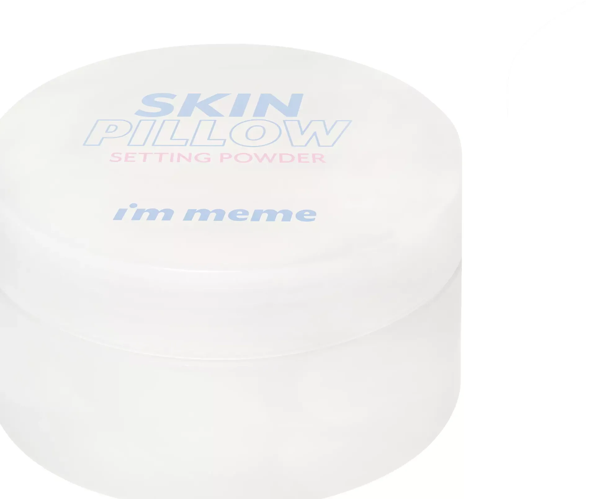 I'm Meme Skin Pillow Setting Powder Lavender