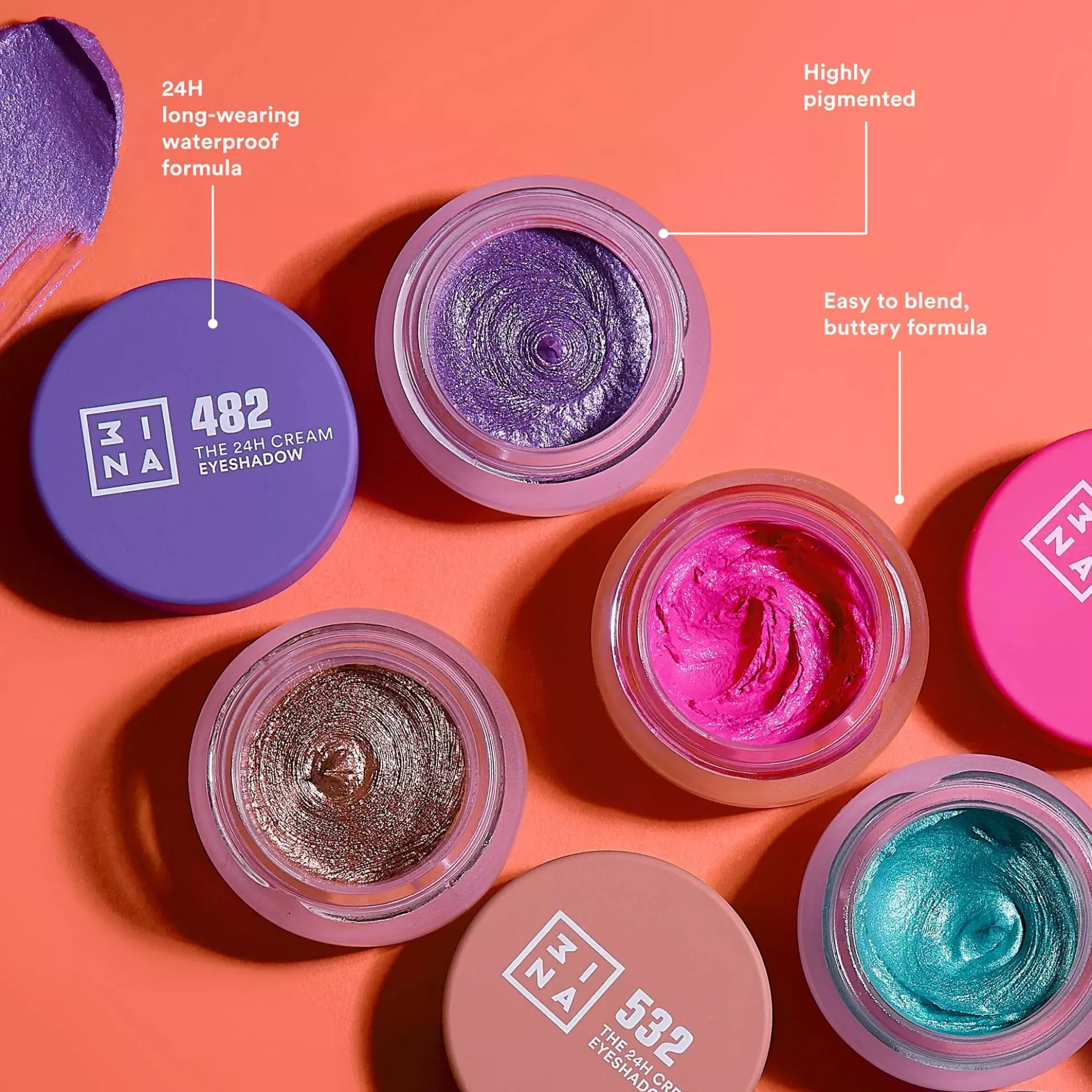 3INA The 24H Cream Eyeshadow 363