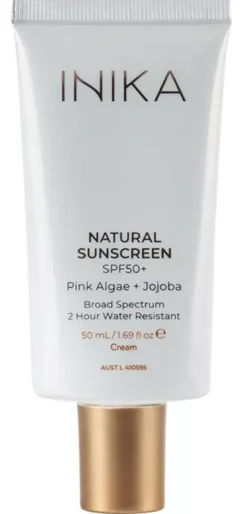 Inika Organic Natural Sunscreen SPF50+ 50 ml