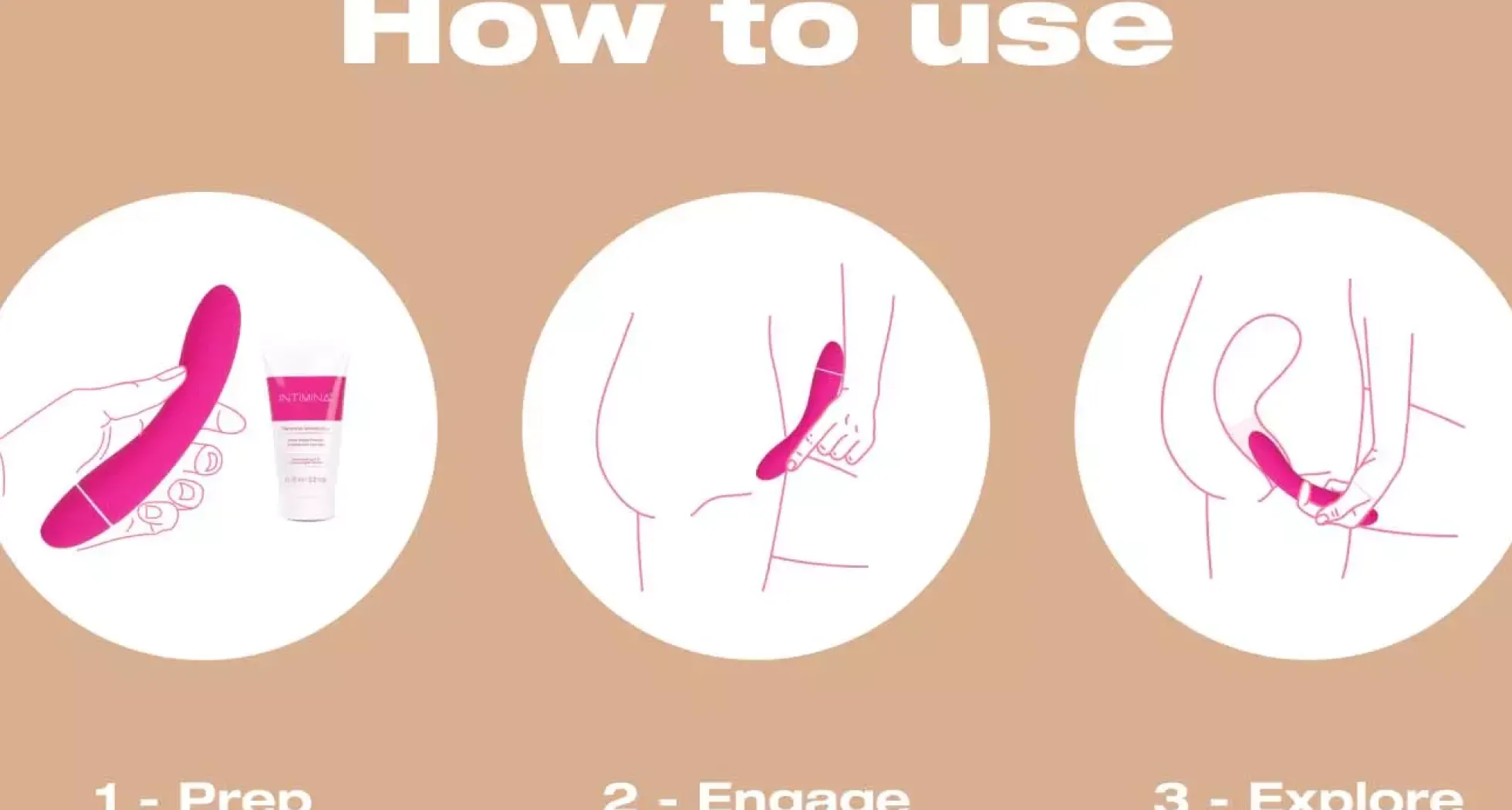 INTIMINA Raya Personal Massager Vibrator