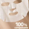 IROHA NATURE Wrinkle Filler Hyaluronic Face & Neck Sheet Mask